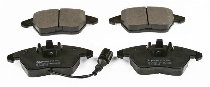 Bremseklosser sett, Framaksel