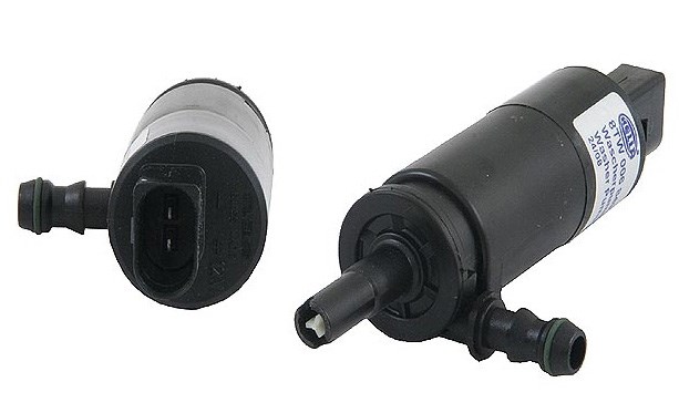 Vaskevannspumpe, lyskastervasking