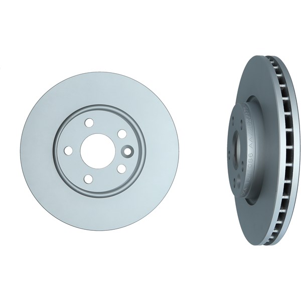 Bremseskive Ventilert, Framaksel