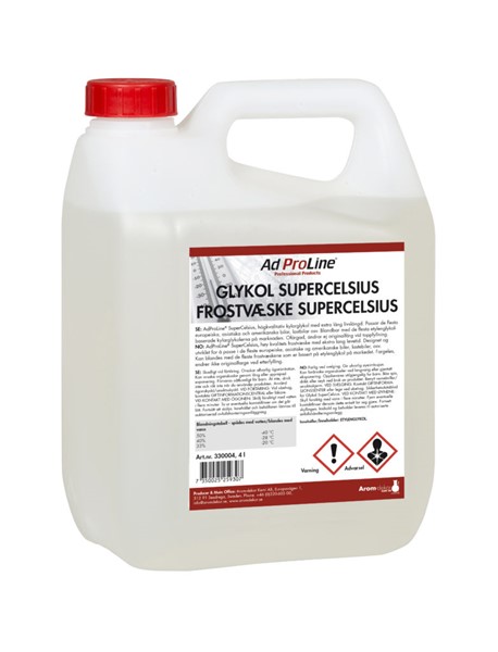 SuperCelsius Glykol gjennomsiktig 4L