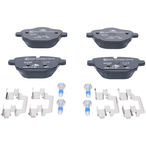 Bremseklosser sett, Bakaksel ATE ATE