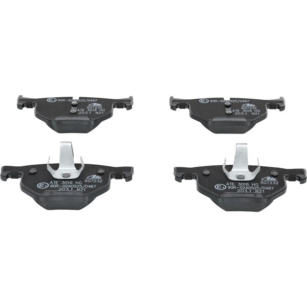 Bremseklosser sett, Bakaksel ATE ATE