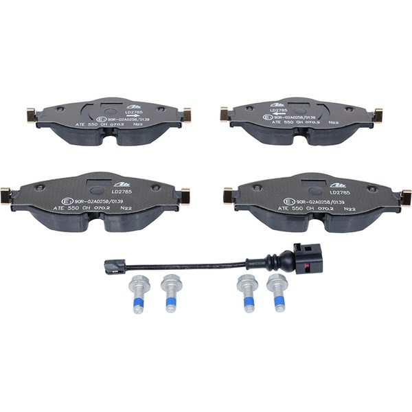 Bremseklosser sett, Framaksel ATE Ate ceramic ATE