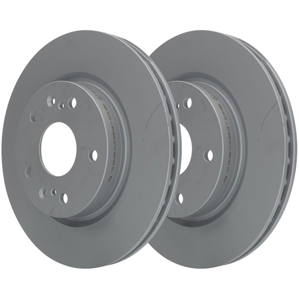 Bremseskive Ventilert, Framaksel ATE ATE