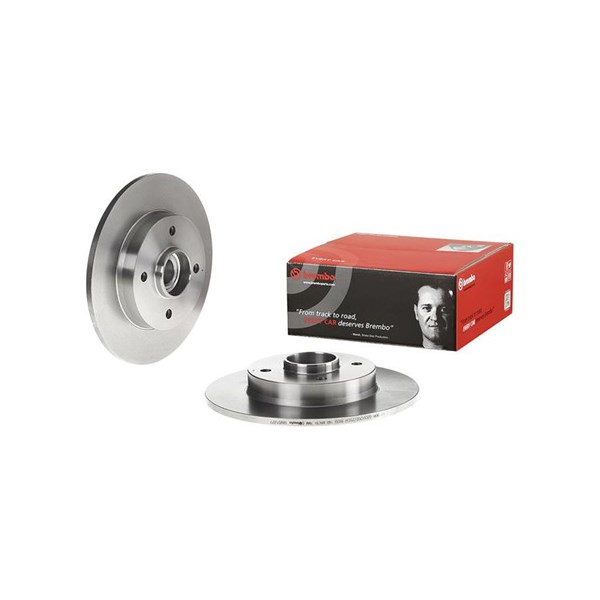 Bremseskive Full, Bakaksel BREMBO Bearing disc line BREMBO