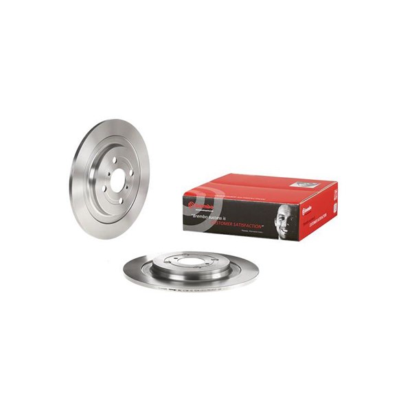 Bremseskive Full, Bakaksel BREMBO BREMBO