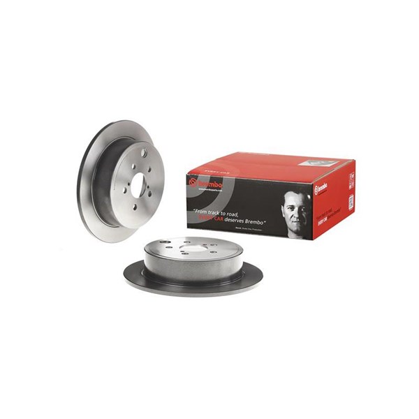 Bremseskive Full, Bakaksel BREMBO Coated disc line BREMBO