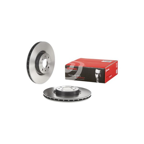 Bremseskive Innvendig ventilert, Framaksel BREMBO BREMBO