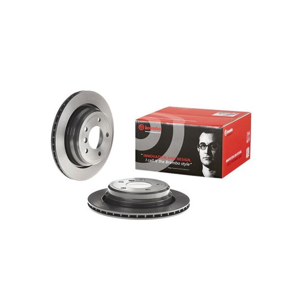 Bremseskive Innvendig ventilert, Bakaksel BREMBO Coated disc line BREMBO