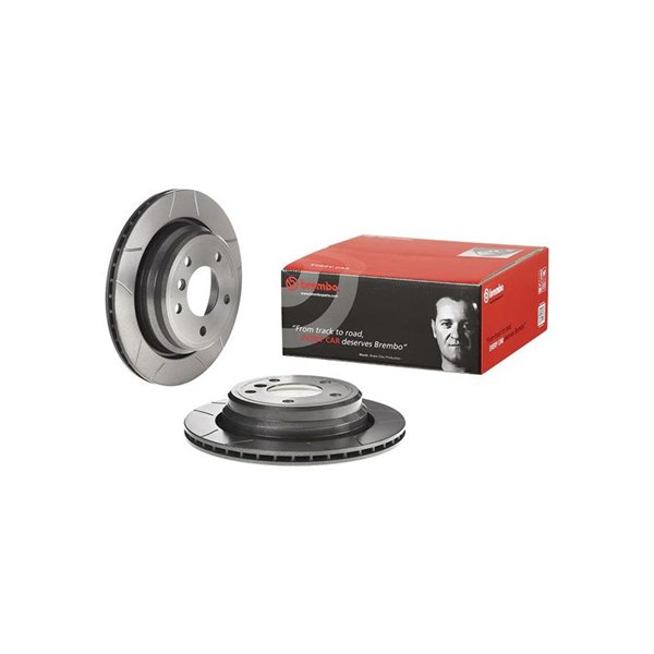 Bremseskive Innvendig ventilert, Bakaksel BREMBO Brembo max line BREMBO