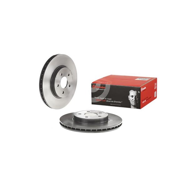 Bremseskive Innvendig ventilert, Framaksel BREMBO BREMBO