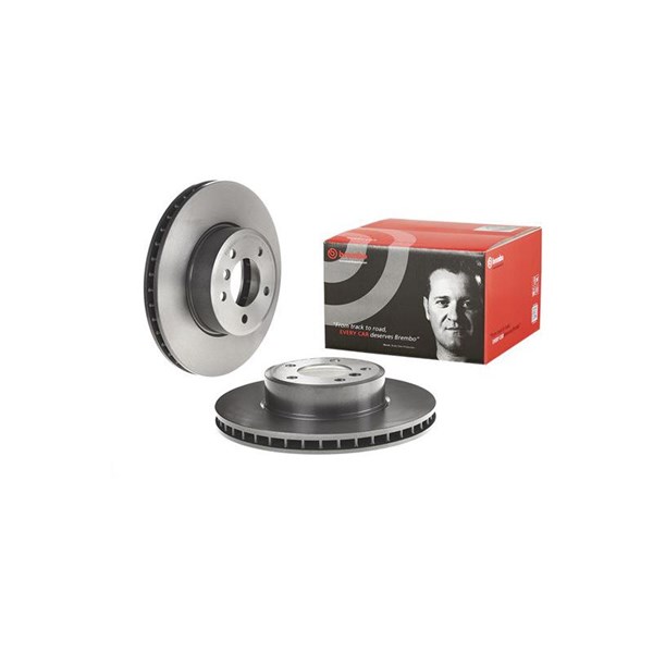Bremseskive Innvendig ventilert, Framaksel BREMBO BREMBO