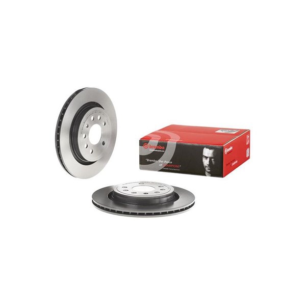 Bremseskive Innvendig ventilert, Bakaksel BREMBO Coated disc line BREMBO