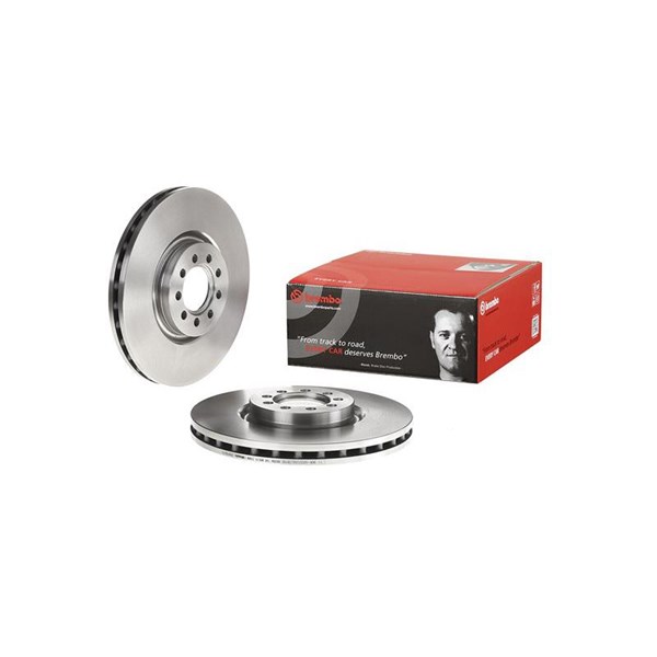 Bremseskive Innvendig ventilert, Framaksel BREMBO BREMBO