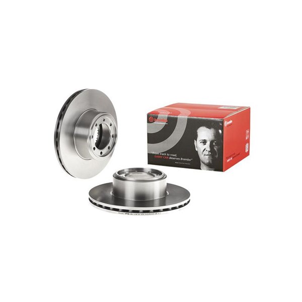 Bremseskive Innvendig ventilert, Bakaksel BREMBO BREMBO