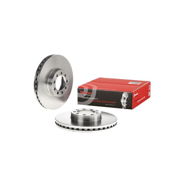 Bremseskive Innvendig ventilert, Framaksel BREMBO BREMBO