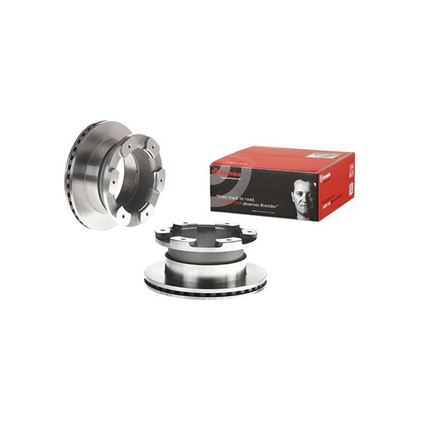 Bremseskive Innvendig ventilert, Bakaksel BREMBO BREMBO