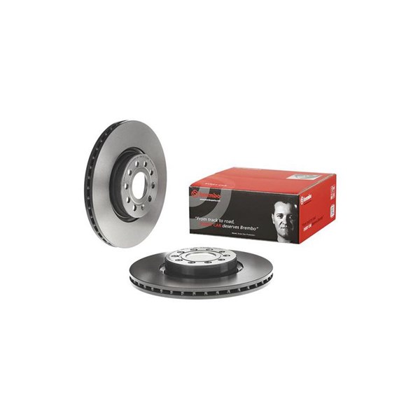 Bremseskive Innvendig ventilert, Framaksel BREMBO BREMBO