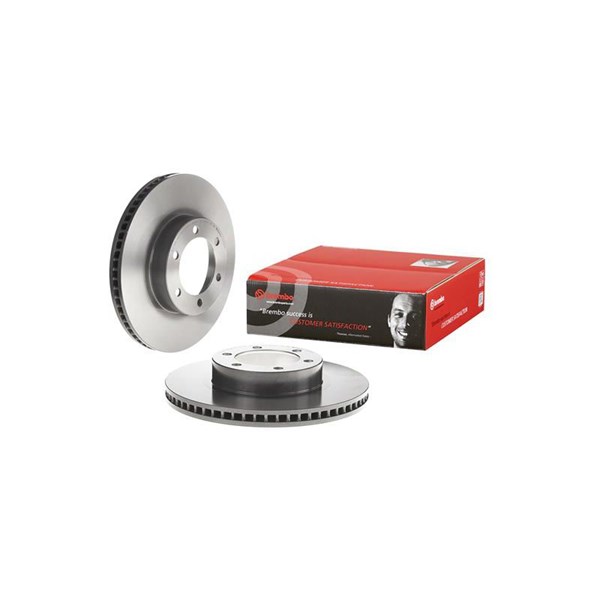 Bremseskive Innvendig ventilert, Framaksel BREMBO BREMBO