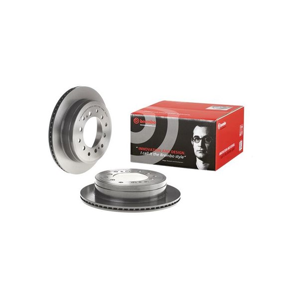 Bremseskive Innvendig ventilert, Bakaksel BREMBO Coated disc line BREMBO
