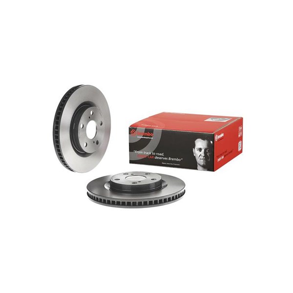 Bremseskive Innvendig ventilert, Framaksel BREMBO BREMBO