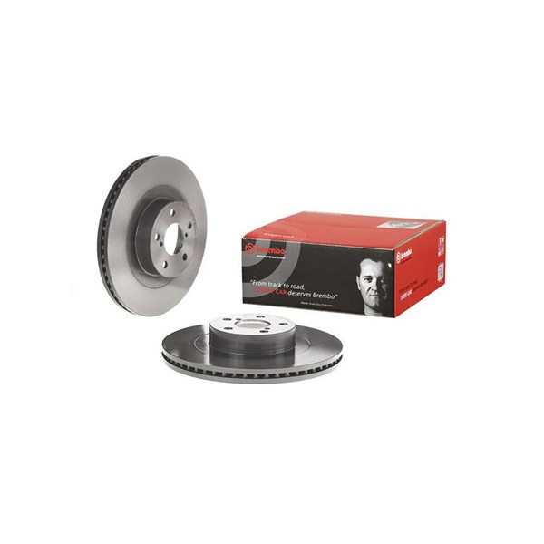 Bremseskive Innvendig ventilert, Framaksel BREMBO BREMBO