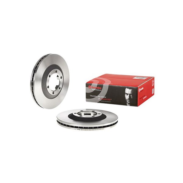 Bremseskive Innvendig ventilert, Framaksel BREMBO BREMBO
