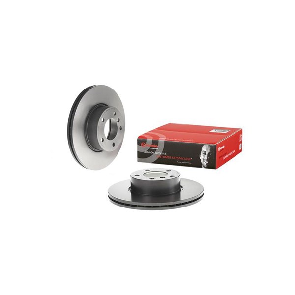 Bremseskive Innvendig ventilert, Framaksel BREMBO BREMBO