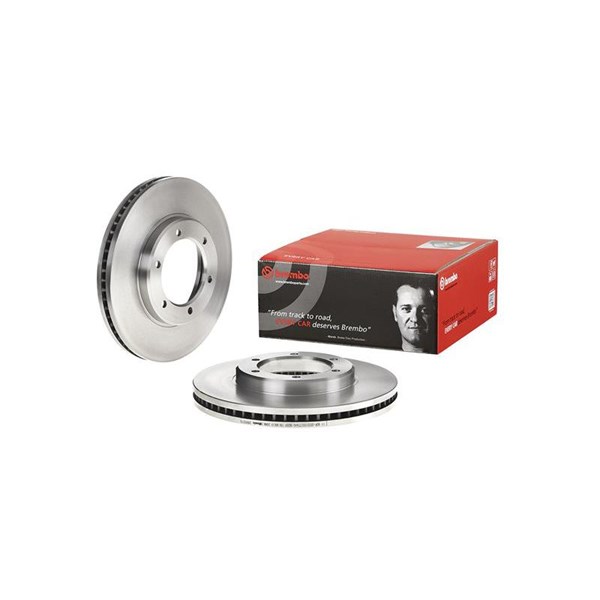 Bremseskive Innvendig ventilert, Framaksel BREMBO BREMBO