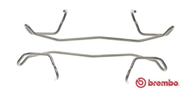 Tilbehørssett, bremsecaliper, Bakaksel, Framaksel BREMBO BREMBO