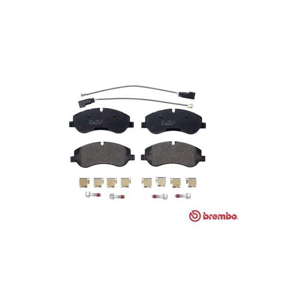Bremseklosser sett, Framaksel BREMBO BREMBO
