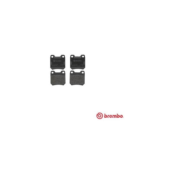 Bremseklosser sett, Bakaksel BREMBO BREMBO