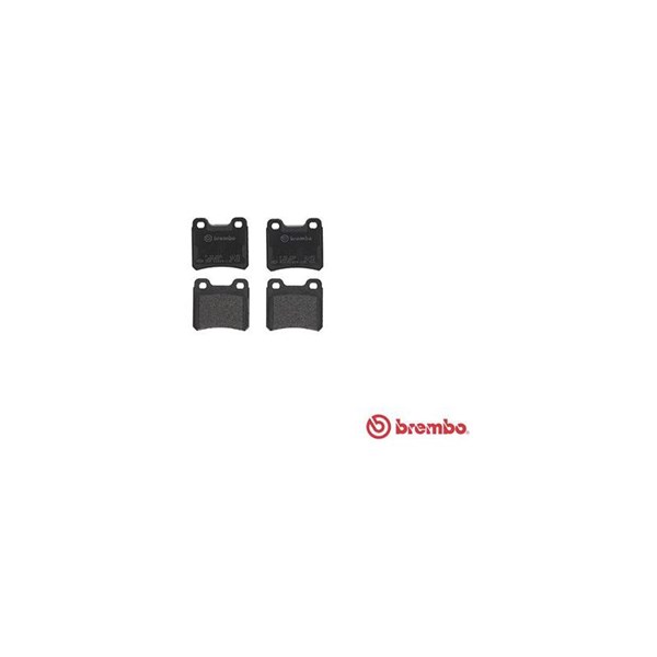 Bremseklosser sett, Bakaksel BREMBO BREMBO