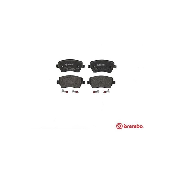 Bremseklosser sett, Framaksel BREMBO BREMBO