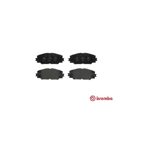 Bremseklosser sett, Framaksel BREMBO BREMBO