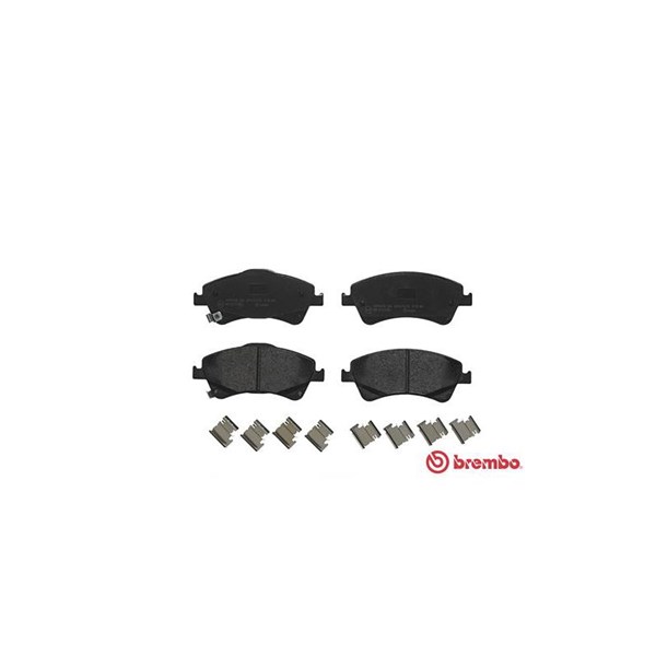 Bremseklosser sett, Framaksel BREMBO BREMBO