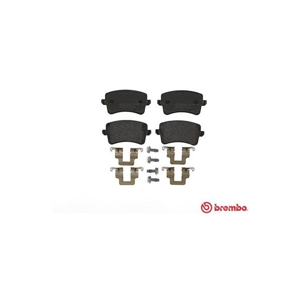 Bremseklosser sett, Bakaksel BREMBO BREMBO