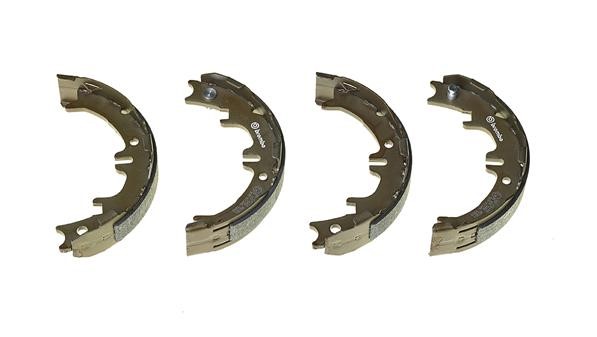 Bremseskosett, parkeringsbrems, Bakaksel BREMBO BREMBO