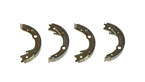 Bremseskosett, parkeringsbrems, Bakaksel BREMBO BREMBO