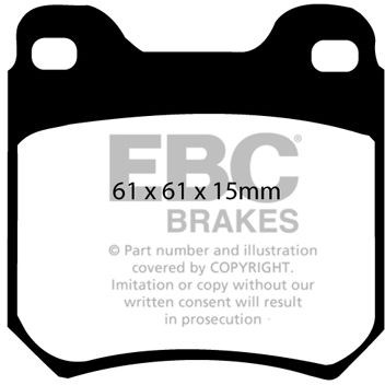 Bremseklosser Yellowstuff EBC BRAKES EBC Brakes