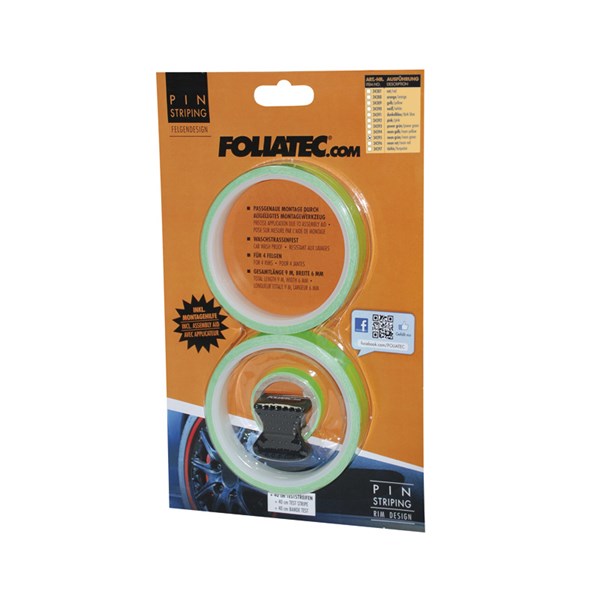 Pin-stripe felg FOLIATEC Foliatec
