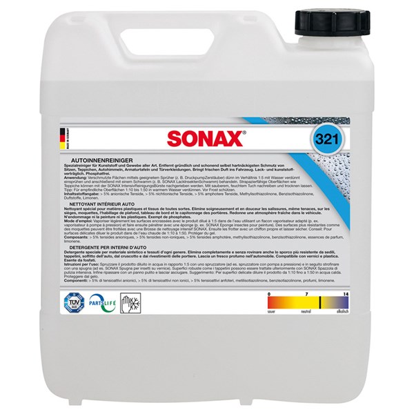 Interiørrens 10L SONAX