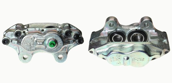 Bremsecaliper, Framaksel, Venstre, Bak akselen BUDWEG CALIPER BUDWEG CALIPER