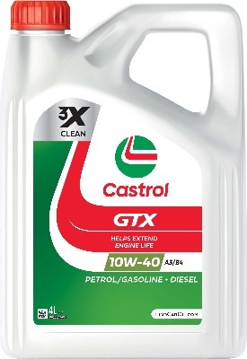 Motorolje Castrol Gtx Ultraclean 10w-40 A3/b4 CASTROL