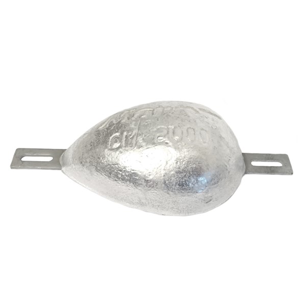 Anod skrov 2kg Alu