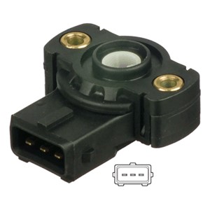 Sensor, drosselventilstilling DELPHI DELPHI