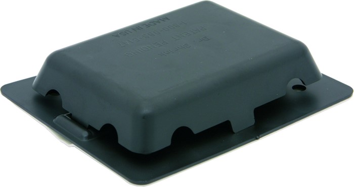 Ventil passiv svart 10x13cm