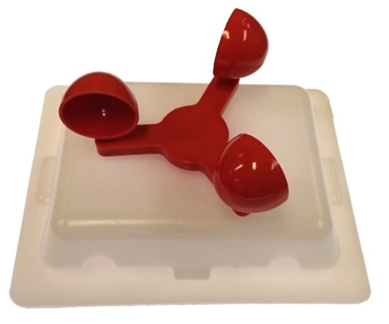 Ventil vinddriven m rotor vit