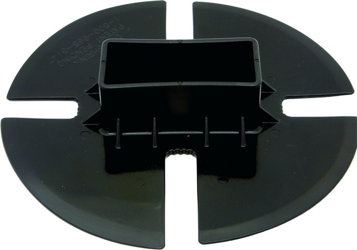 Undre platta för stötta