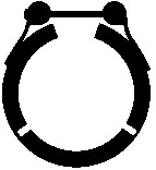 Klemme, eksosanlegg ELRING ELRING